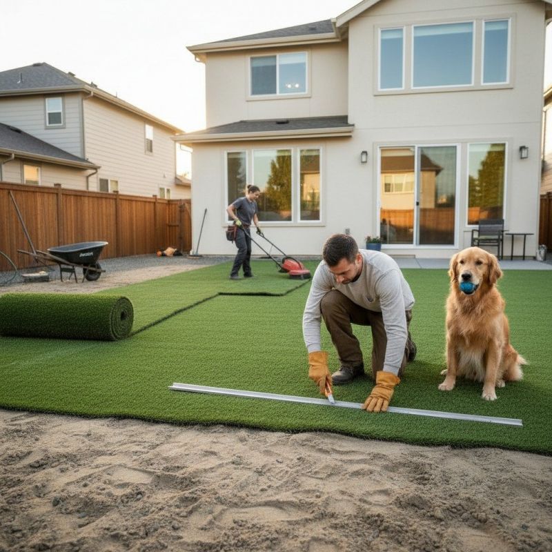 Benefits Of Residential Pet Turf Installation For Dog Owners