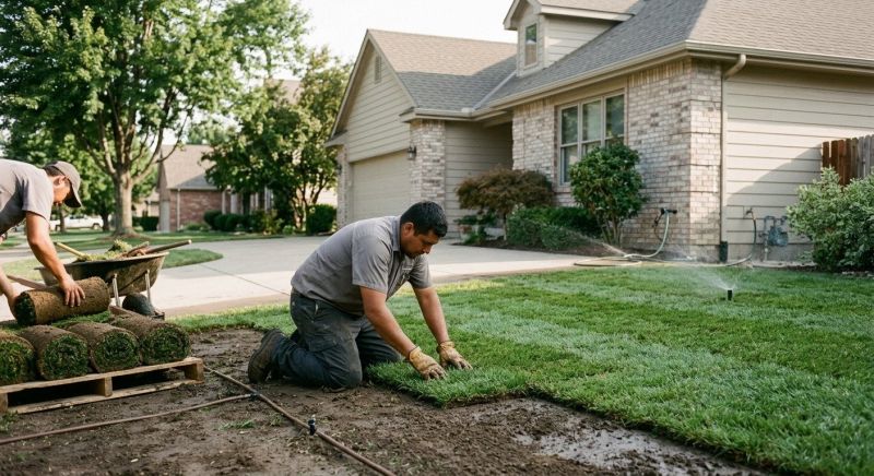 Ryegrass Sod Installation in Ventura County, CA